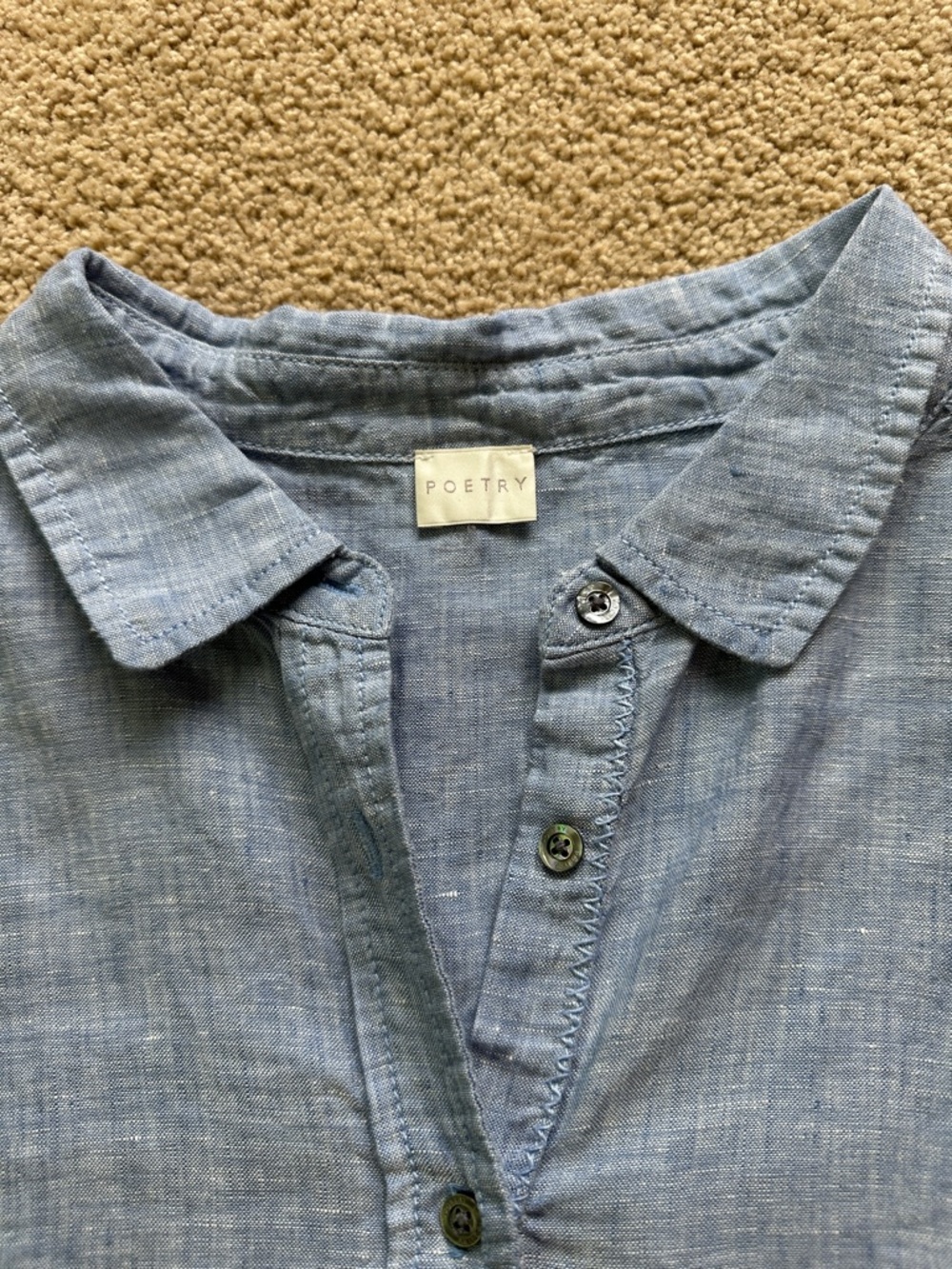 Poetry linen blouse - Picture 3 of 9